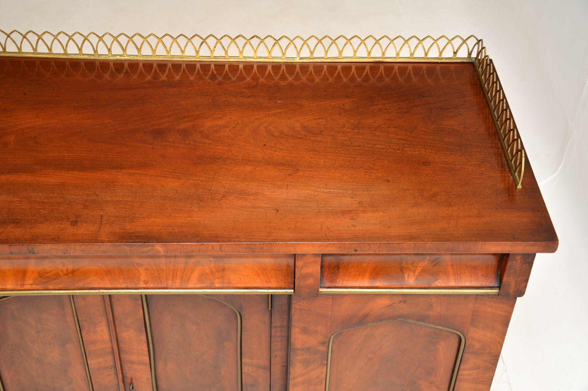 Wood Antique Victorian Sideboard