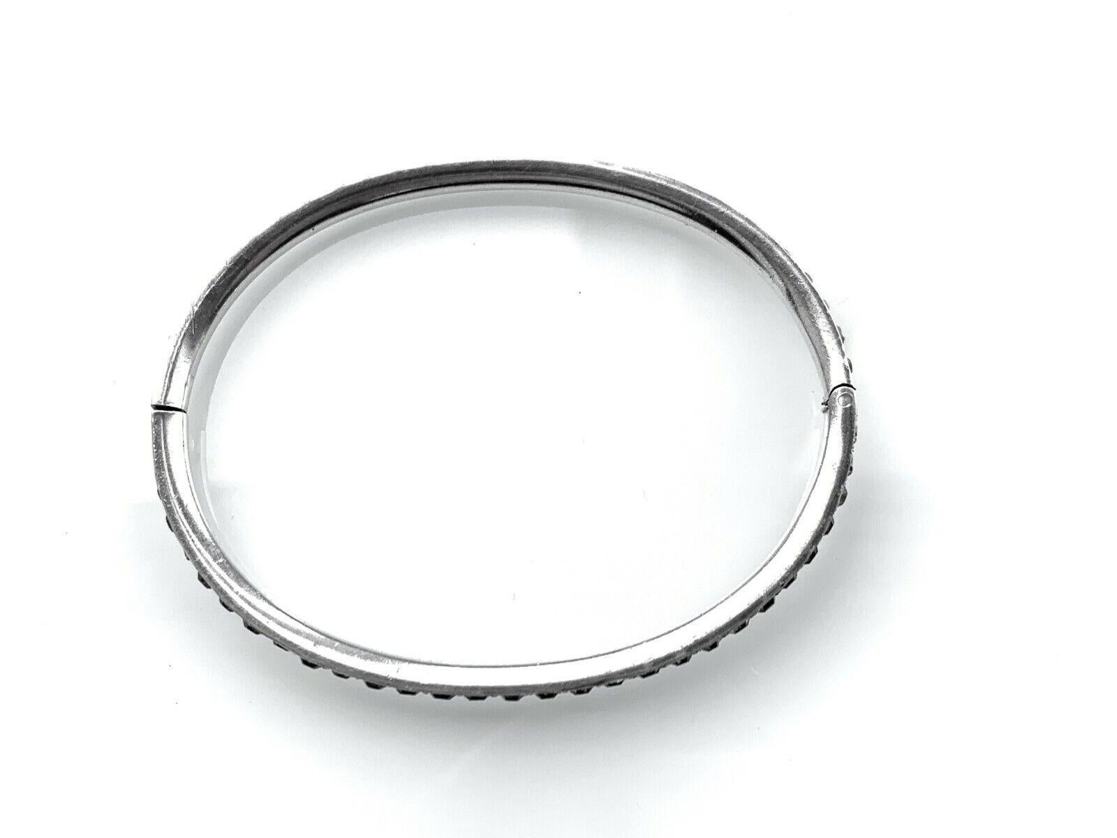 Vittoriano Antico bracciale vittoriano in argento in vendita