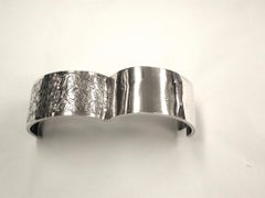 Antique Victorian Silver Bangle, James Fenton, Birmingham, 1883