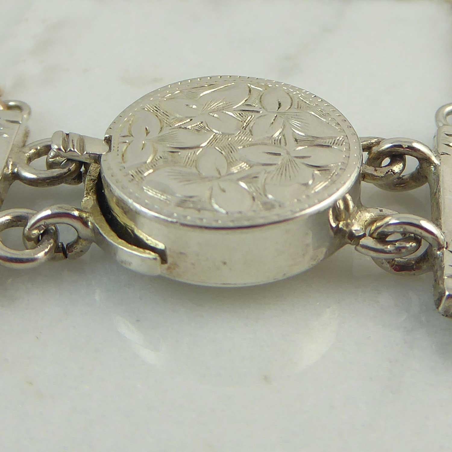 Antique Victorian Silver Bracelet, circa 1900 1