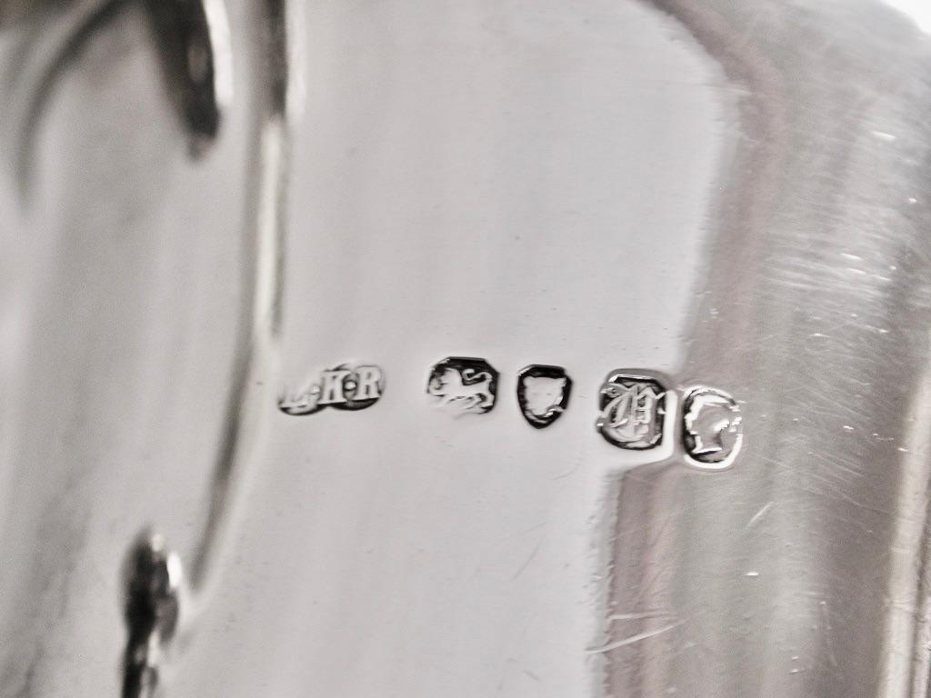Sterling Silver Antique Victorian Silver Christening Mug, Dated 1855, London, E.K Reid