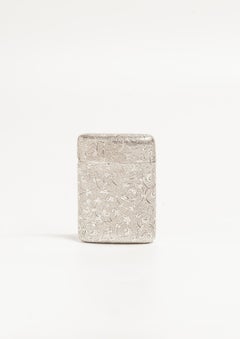 Antikes viktorianisches Silber-Zigarettenetui aus Silber von Sampson Mordan & Co.