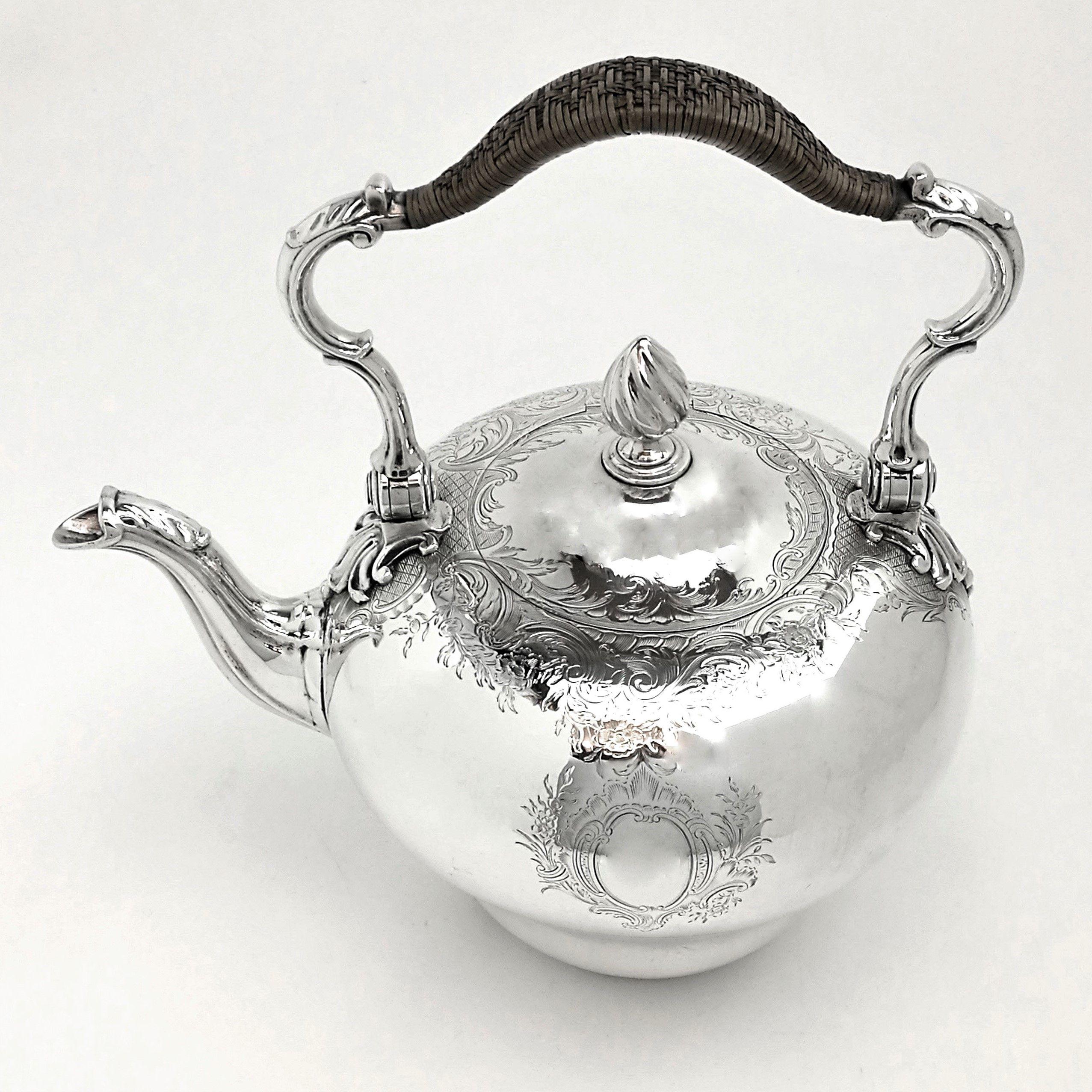 sterling silver teapots