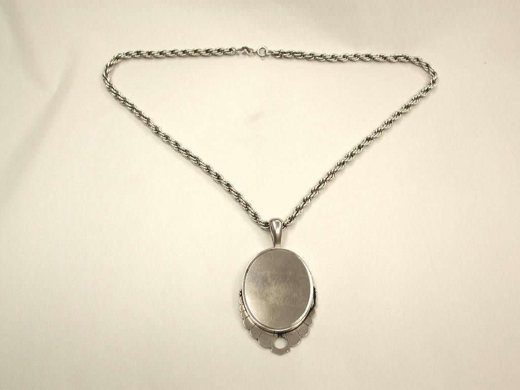 victorian silver chain