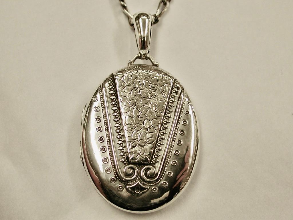 silver chain with locket price