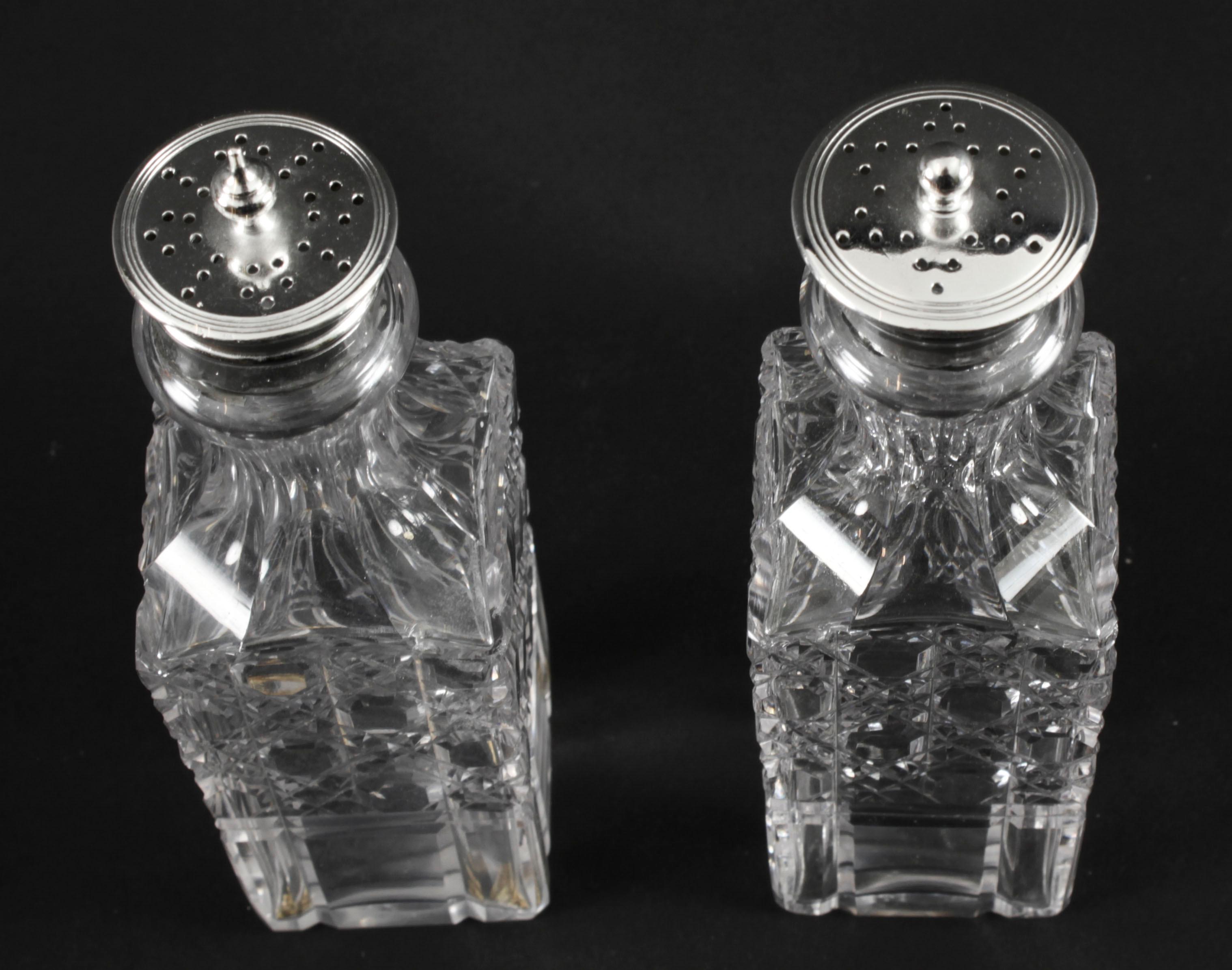 Antique Victorian Silver Plated 6 Bottle Cruet Set Wade Wingfield Wilkins 19th C For Sale 7