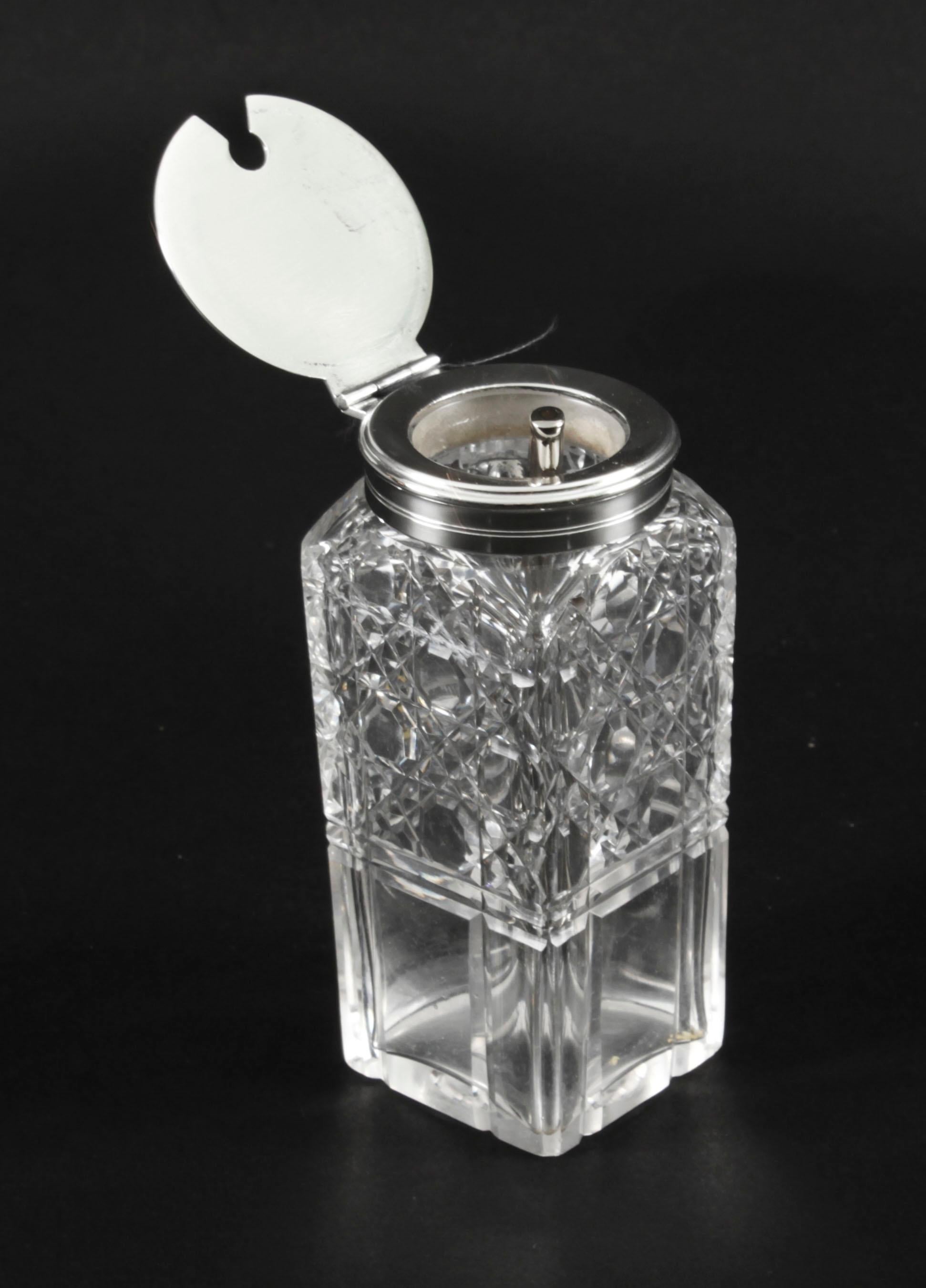 Antique Victorian Silver Plated 6 Bottle Cruet Set Wade Wingfield Wilkins 19th C For Sale 9