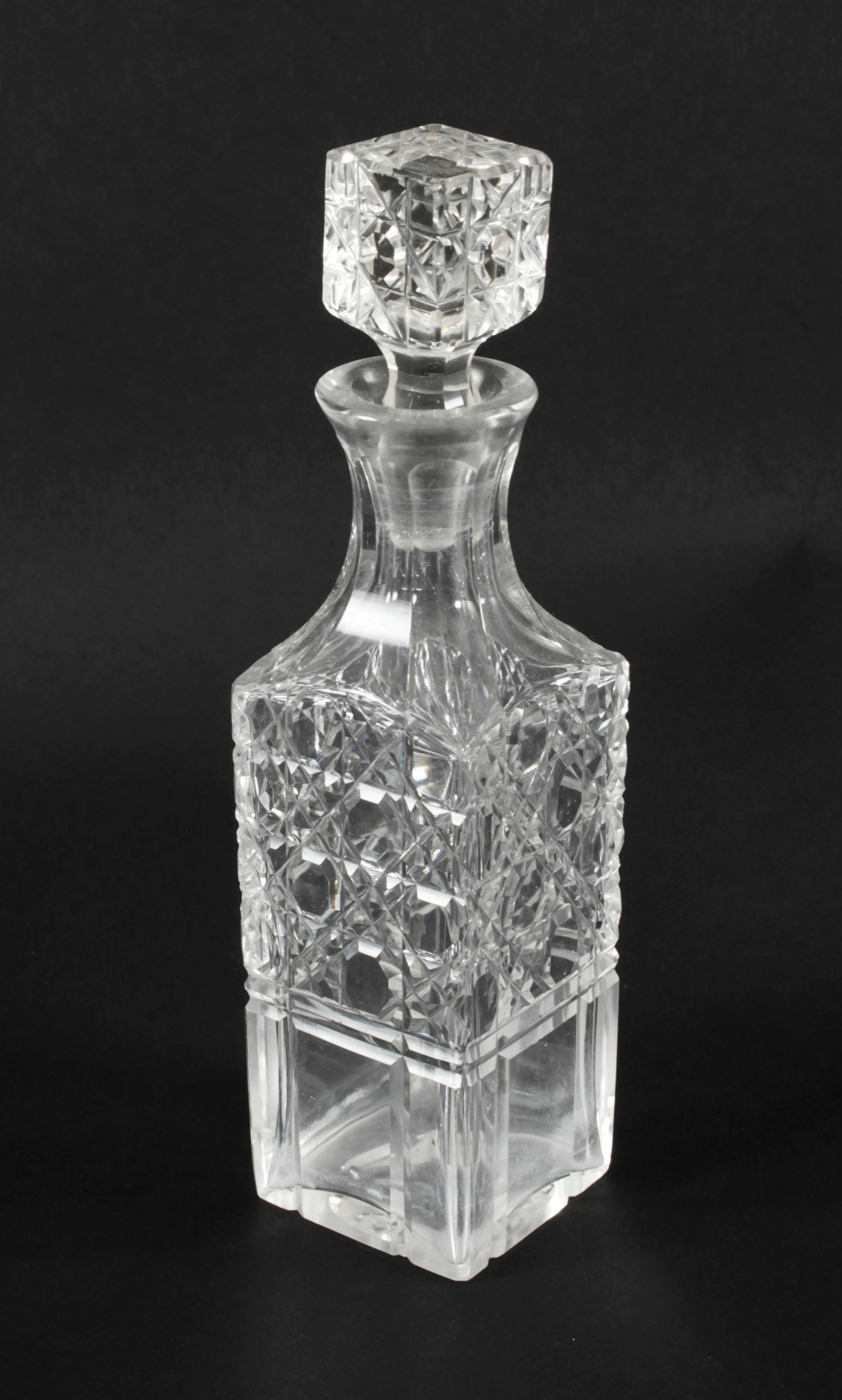Antikes viktorianisches versilbertes 6er-Flaschen-Kreuz-Set mit Wade, Wingfield Wilkins, 19. Jahrhundert im Angebot 1