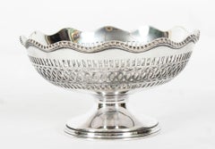 Antique Victorian Silver Plated Bon Bon Dish Elkington & Co C1871 19th Century