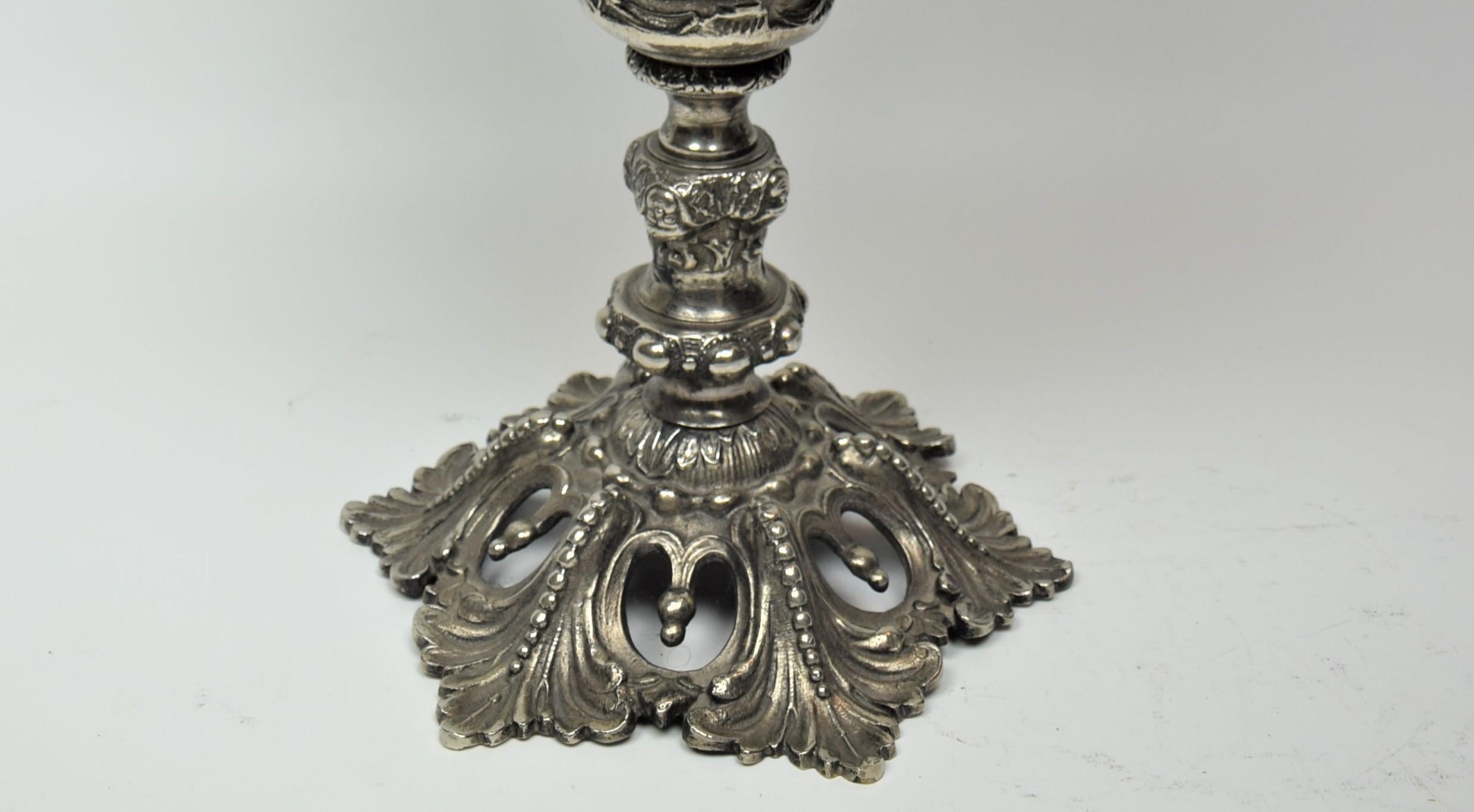 Antique Victorian Silver Plated Brass Wine Ewer, 19th Century For Sale 2