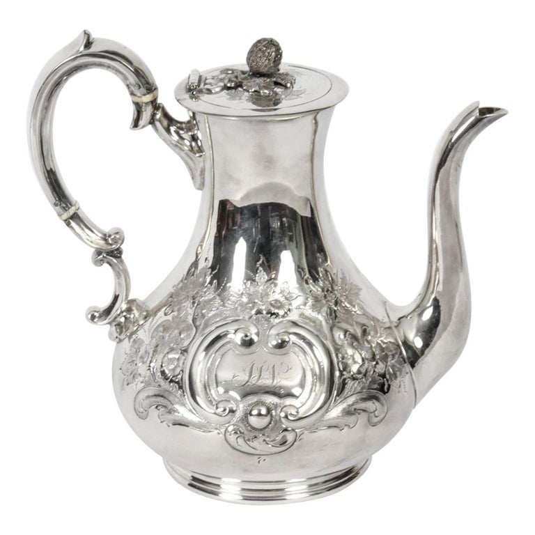 Silver Vintage Coffee Pot - all come in various designs and sizes