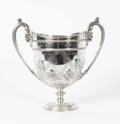 Antique Victorian Silver Plated Cream Jug & Sugar Bowl 1880 19th C