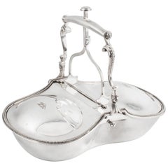 Antique Victorian Silver Plated Double Entree Dish Elkington & Co, 19th Century