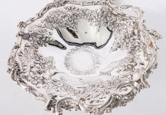 Antique Victorian Silver Plated Fruit Basket Mid 19th Century