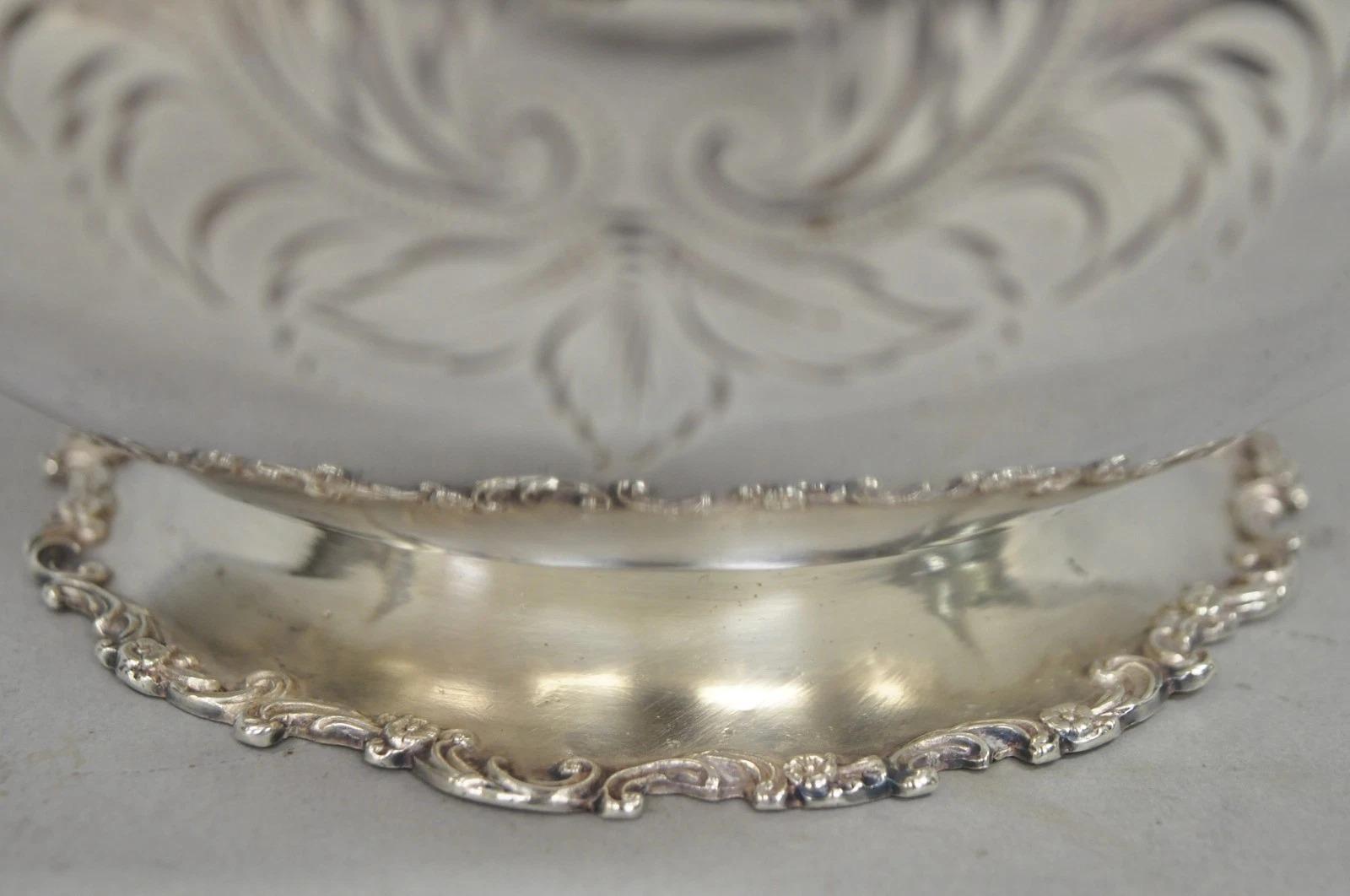 Antique Victorian Silver Plated Lidded Soup Tureen by Riverton Silver Co. For Sale 6