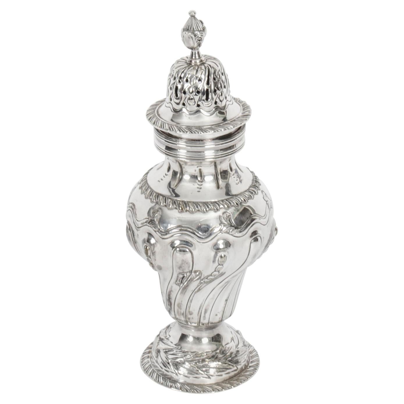 Sucrier victorien ancien en métal argenté William Batt & Sons 1860, 19ème siècle en vente