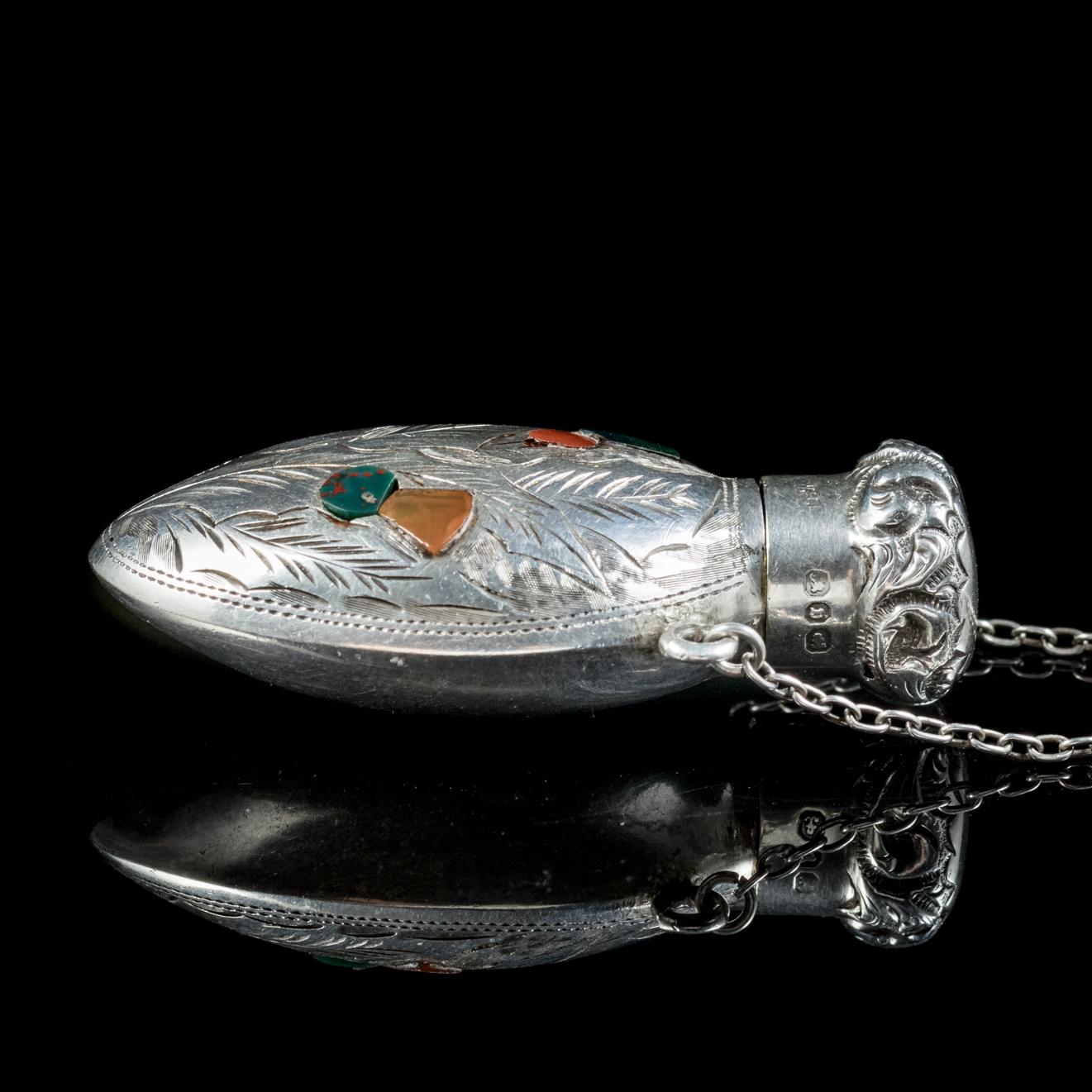 antique perfume pendant