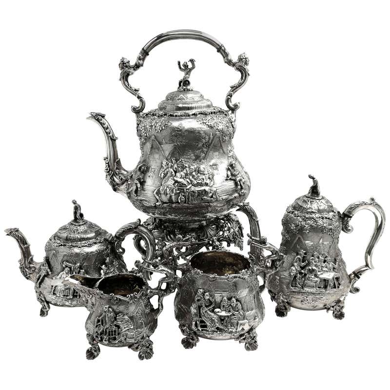 Victorian Tea Sets - 111 For Sale at 1stdibs