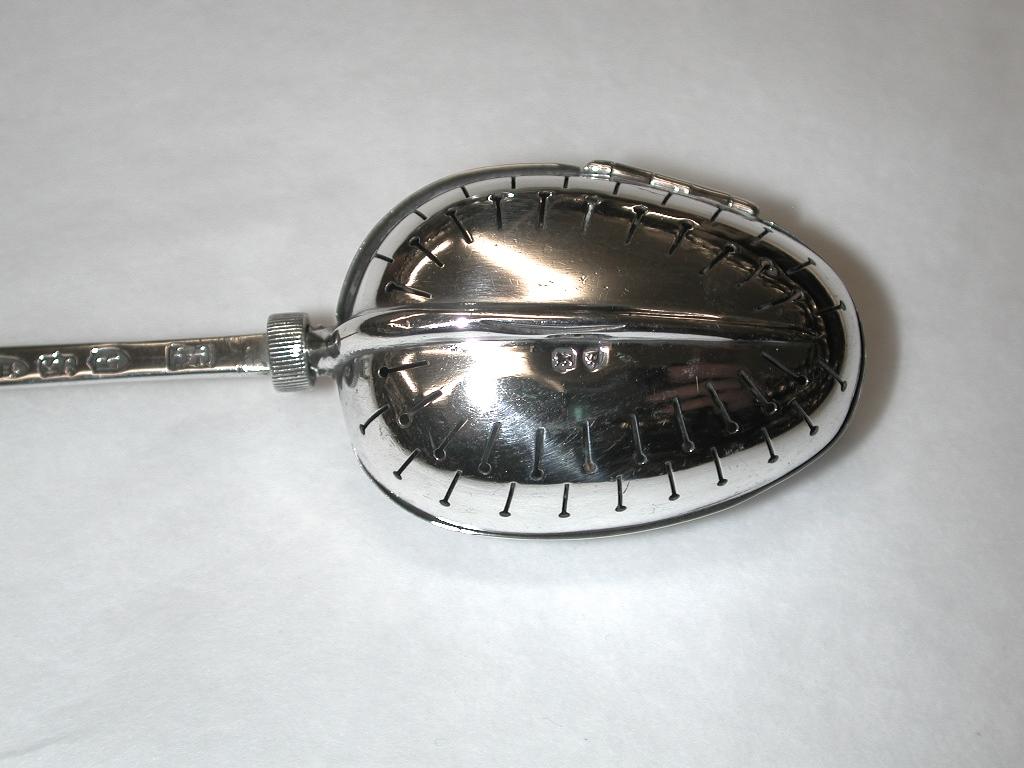 antique tea infuser spoon