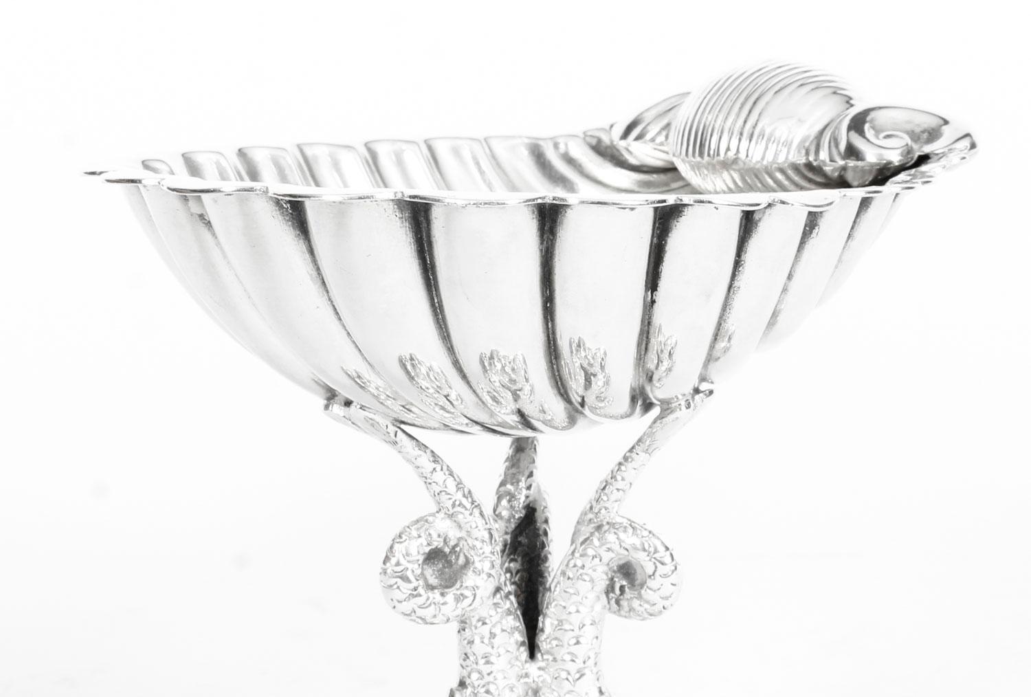 Antique Victorian Silverplate Centrepiece Benetfink & Co., 19th Century In Good Condition In London, GB