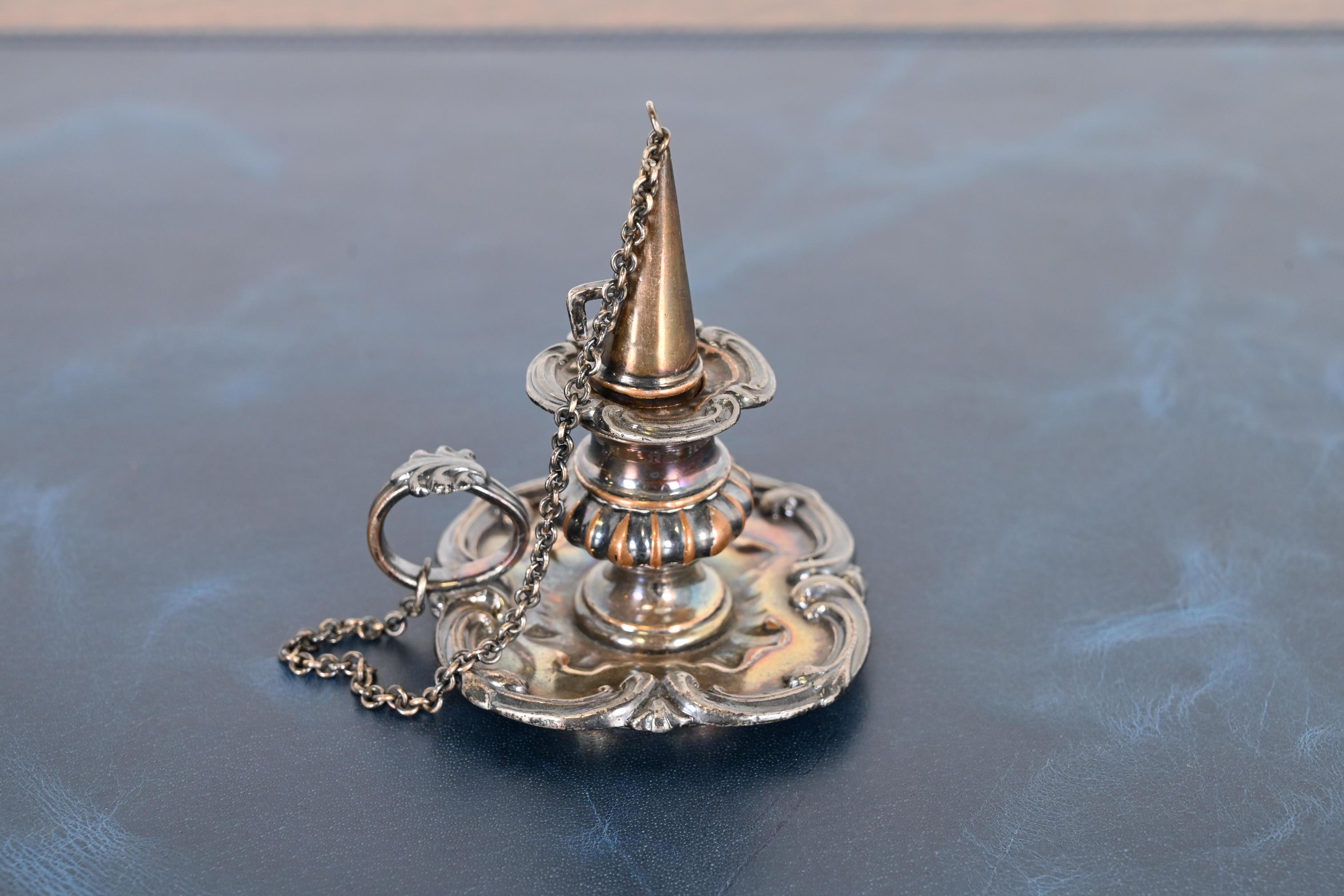 Varilla de plata victoriana antigua en venta 3