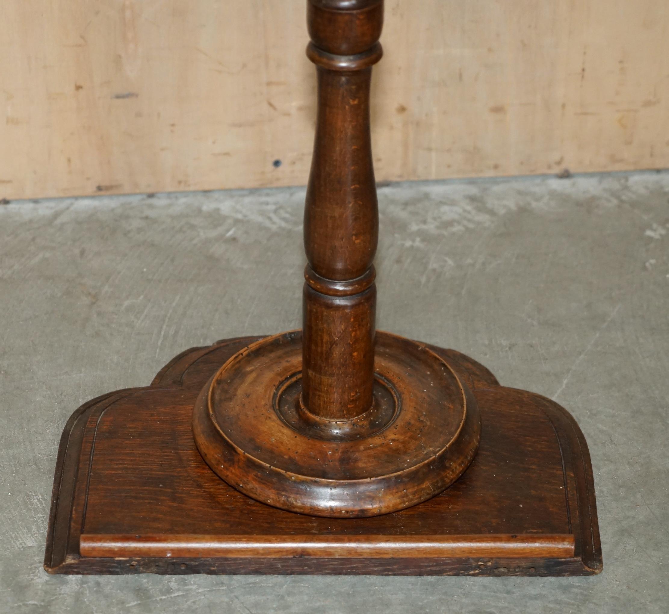 ANTIQUE ViCTORIAN SMOKERS SIDE TABLE DEPICTING CASTLES FOR PIPES TOBACCO CIGARS For Sale 9