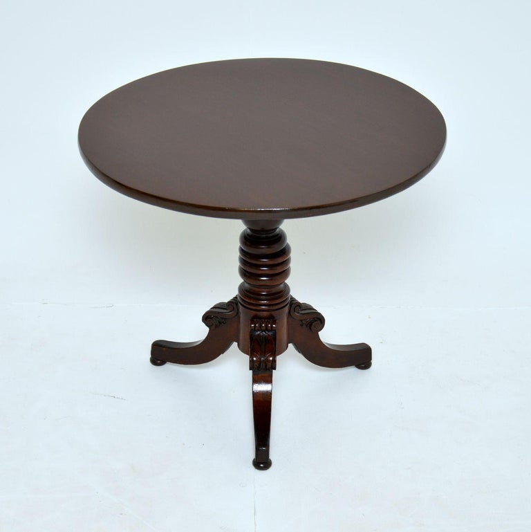 Antique Victorian Solid Coffee / Occasional Table at 1stDibs