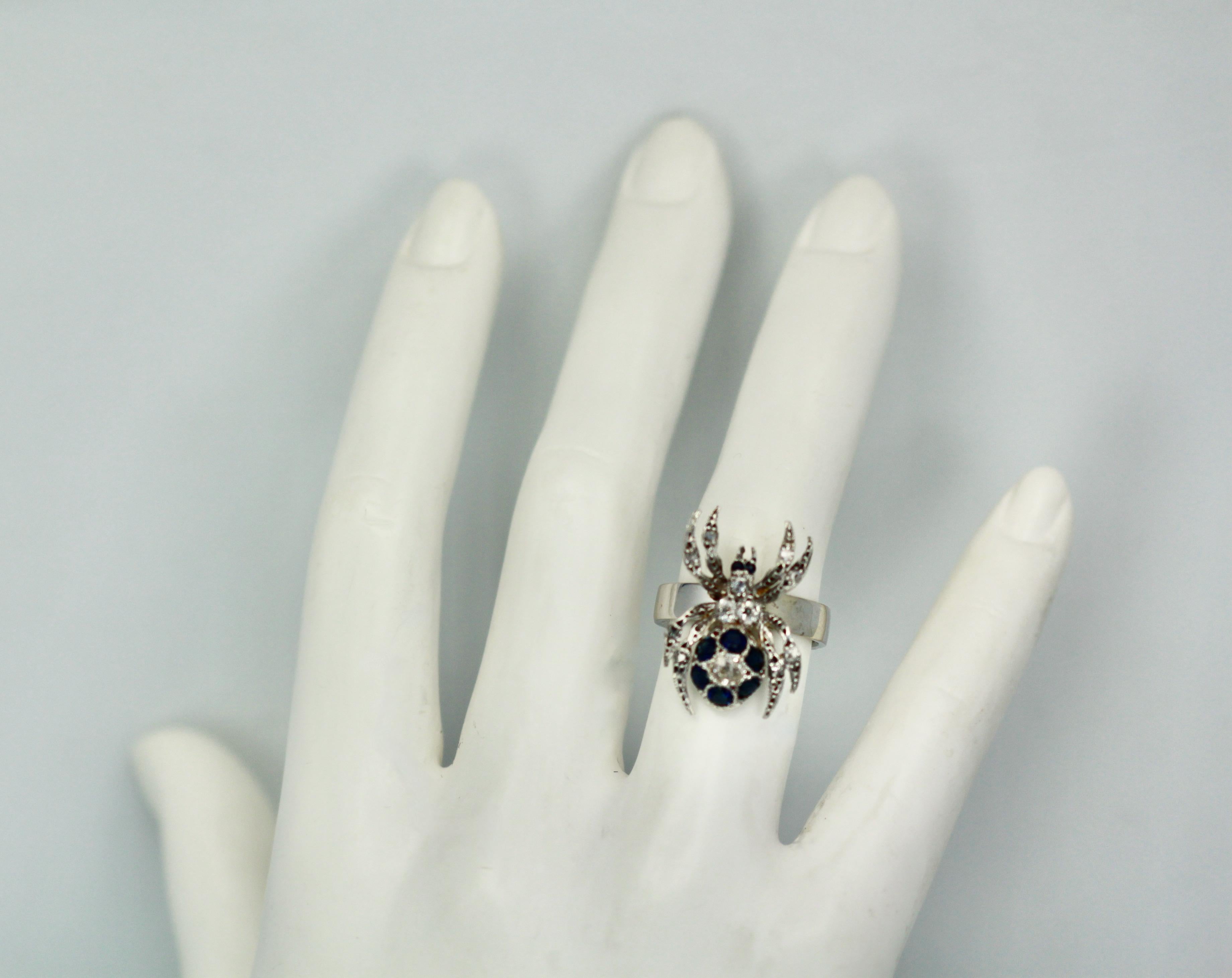 diamond spider ring