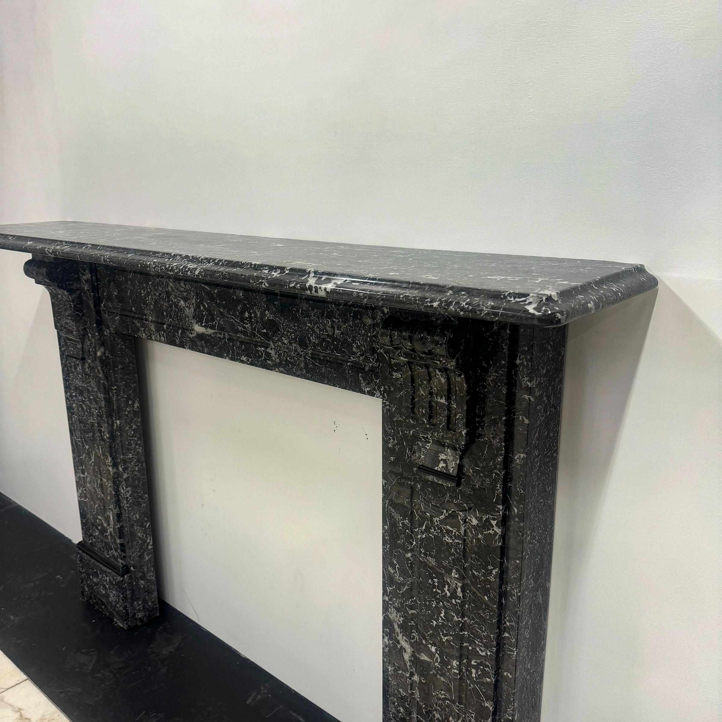 Antique Victorian St Anne's Marble Fireplace Surround  Pair Available 7