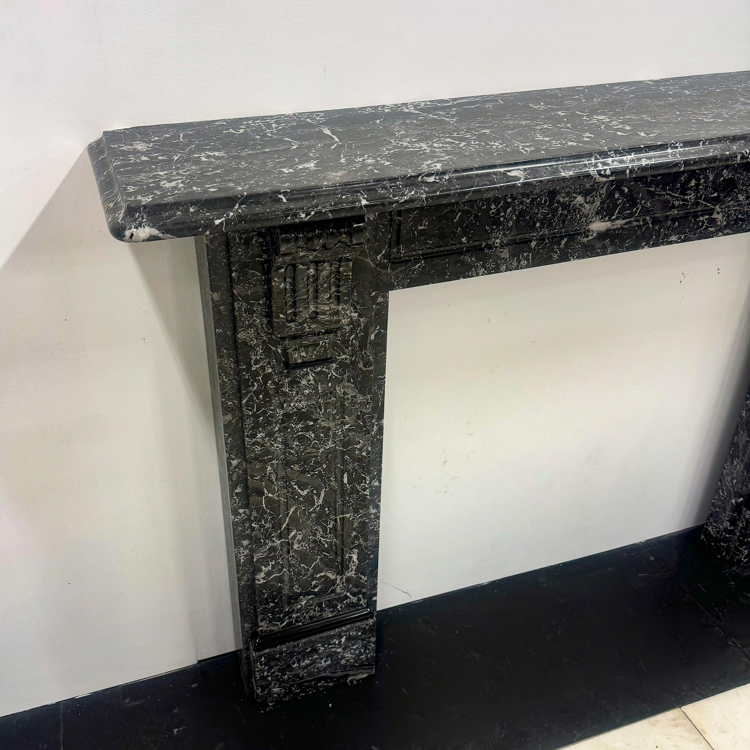Antique Victorian St Anne's Marble Fireplace Surround  Pair Available 11