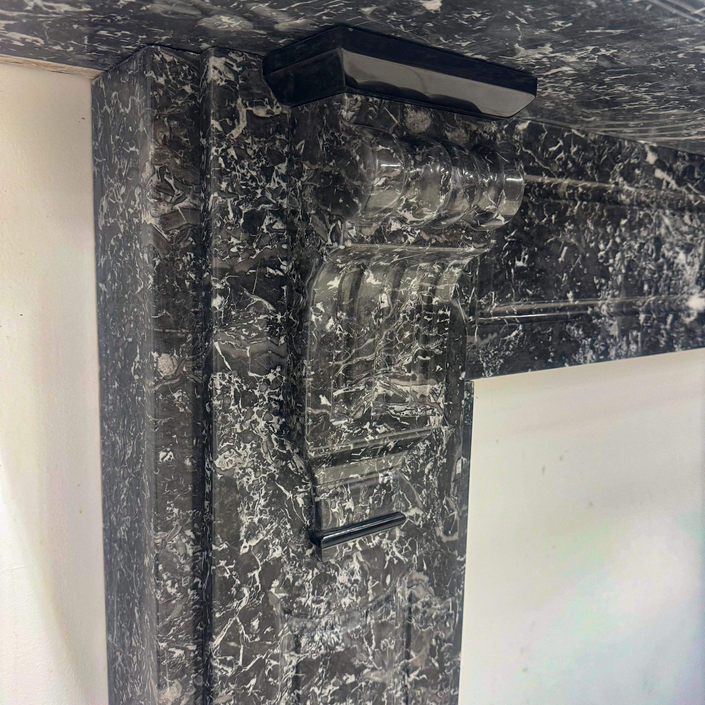 19th Century Antique Victorian St Anne's Marble Fireplace Surround  Pair Available