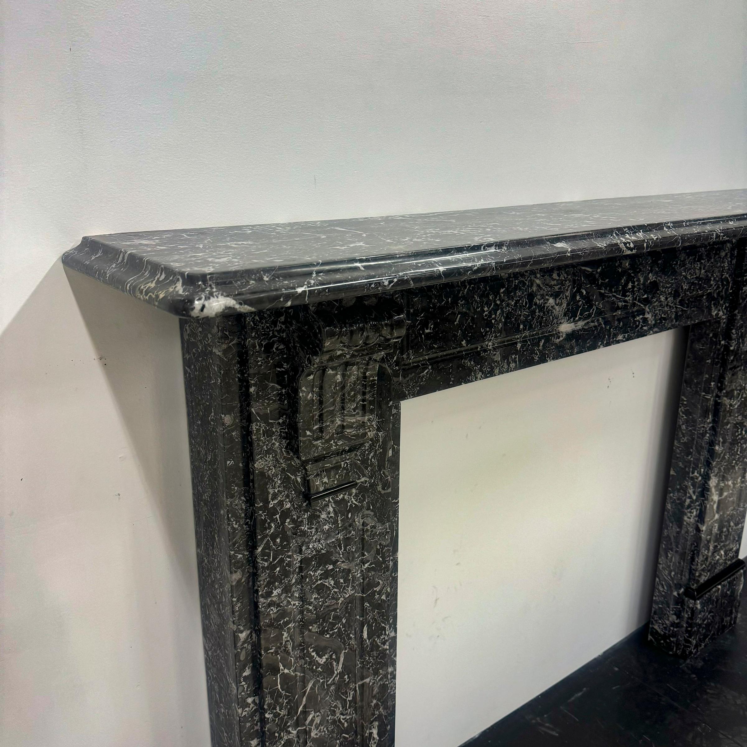 Antique Victorian St Anne's Marble Fireplace Surround  Pair Available 1