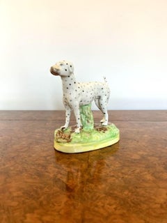 Antique Victorian Staffordshire Dalmatian