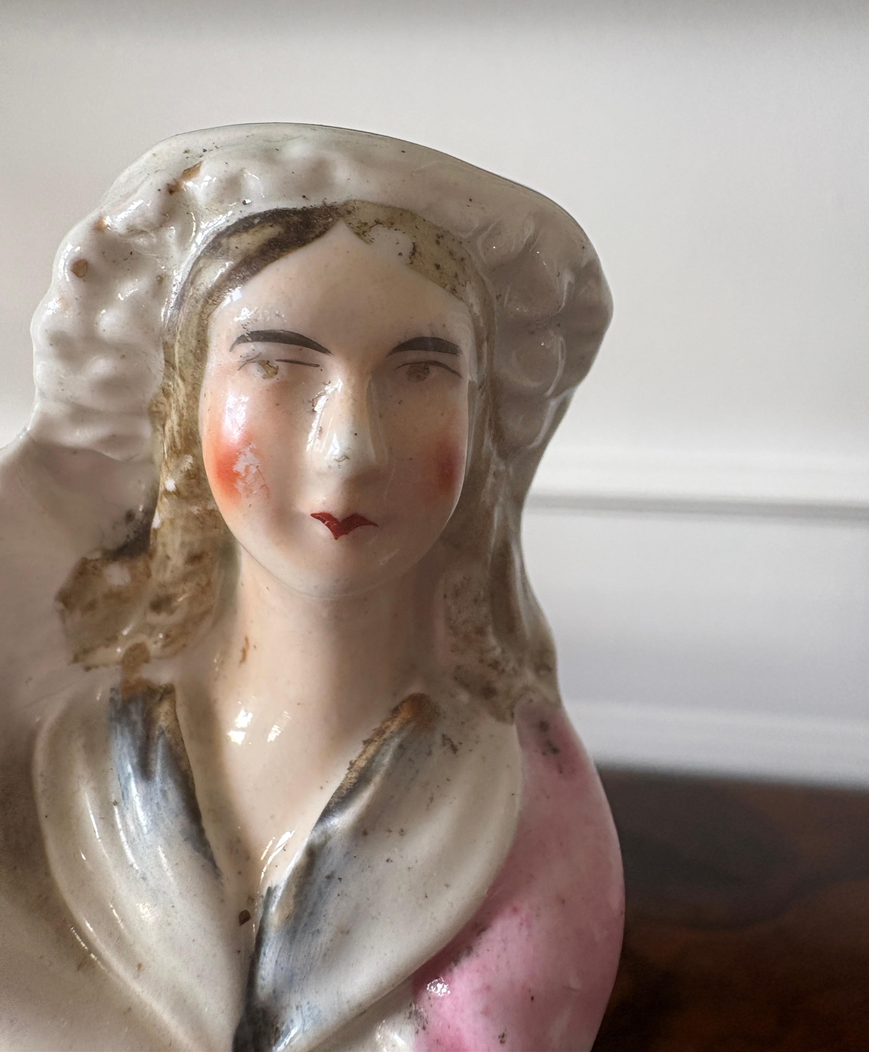Figura antigua victoriana de Staffordshire Inglés en venta