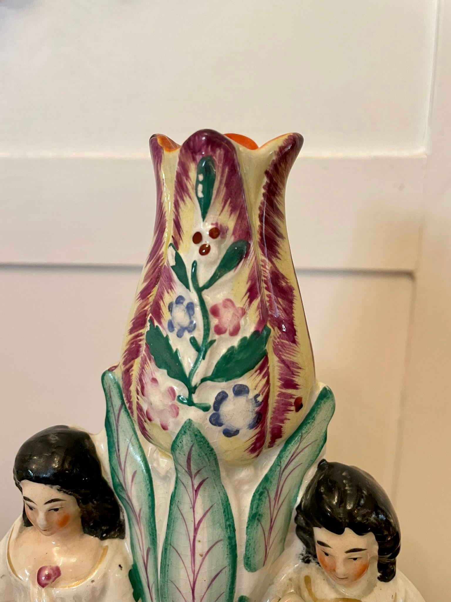 Ceramic Antique Victorian Staffordshire Figures