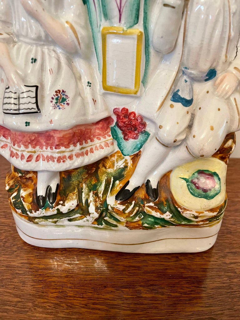 Antique Victorian Staffordshire Figures For Sale at 1stDibs
