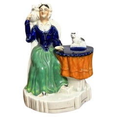 Gruppo antico vittoriano Staffordshire