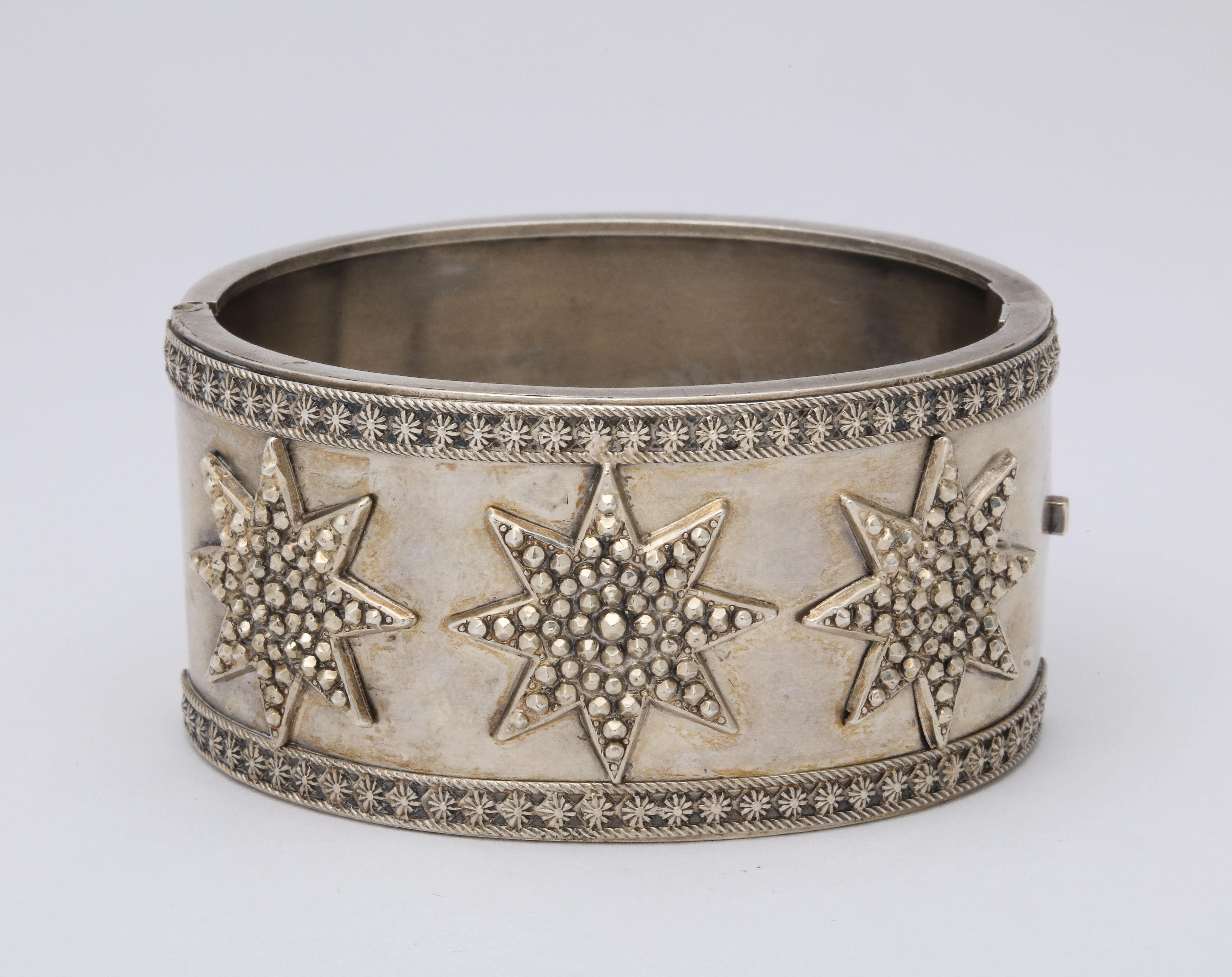 antique sterling silver cuff bracelet