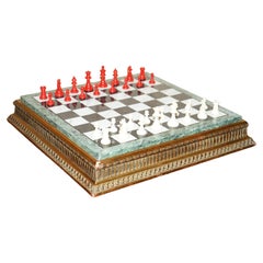 Buy Old Vintage English Staunton Series Chess Pieces in Dyed wood