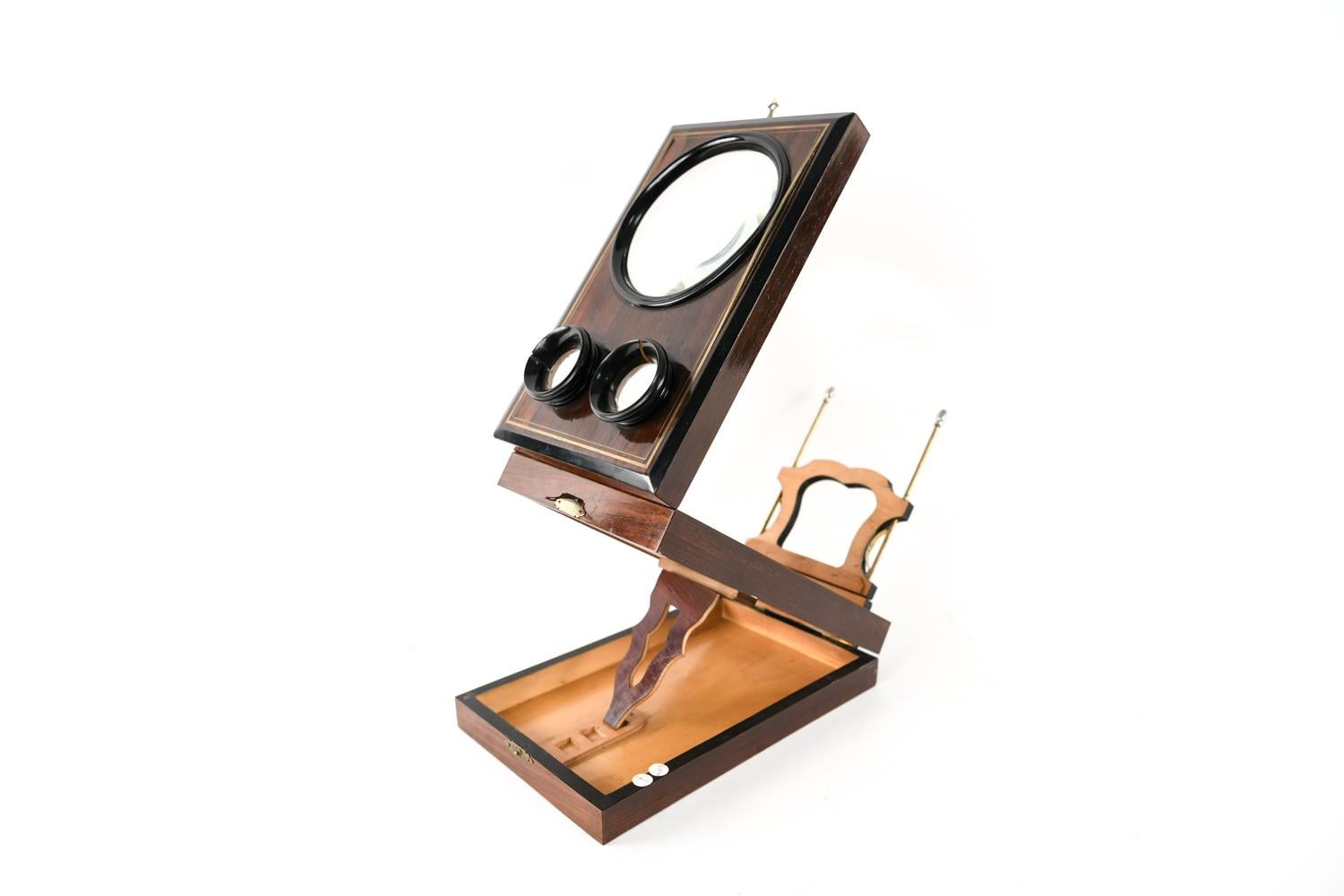 Antique Victorian Stereoscope and Postcard Viewer For Sale at 1stDibs