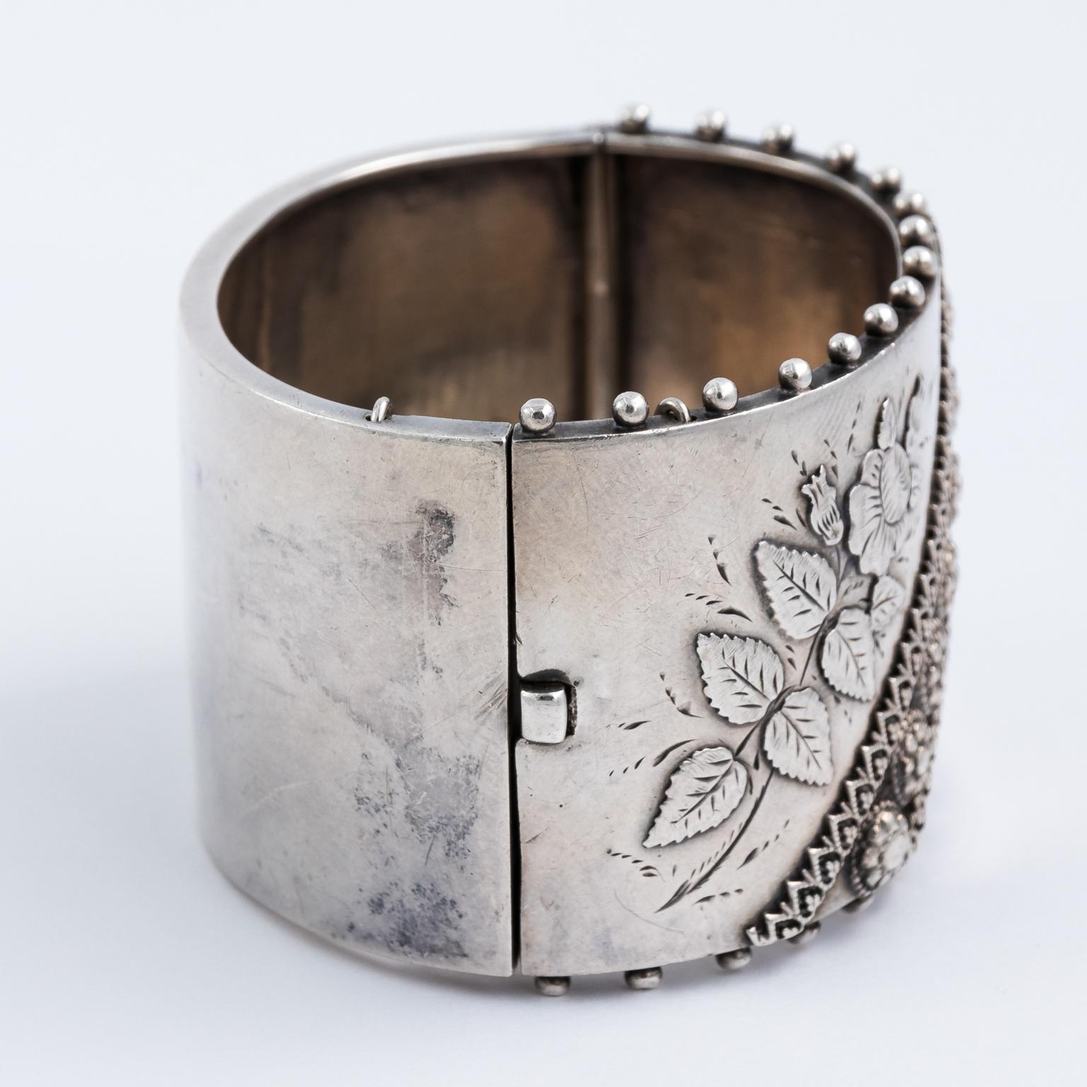 victorian sterling silver bracelet