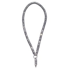 Antico libro vittoriano in argento Sterling Chain Star Collar Necklace & Extender