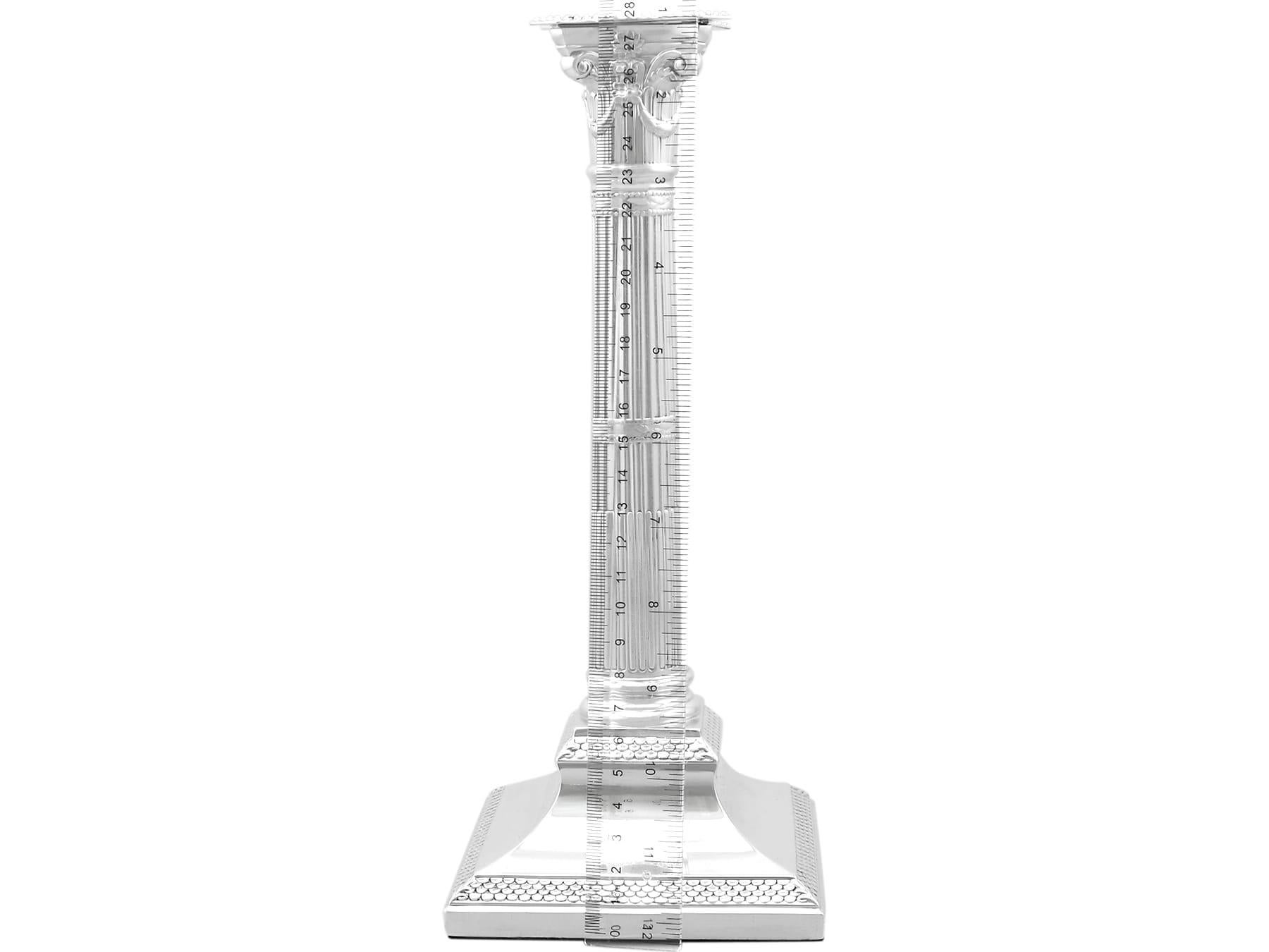 Candelieri antichi vittoriani in argento sterling in vendita 6
