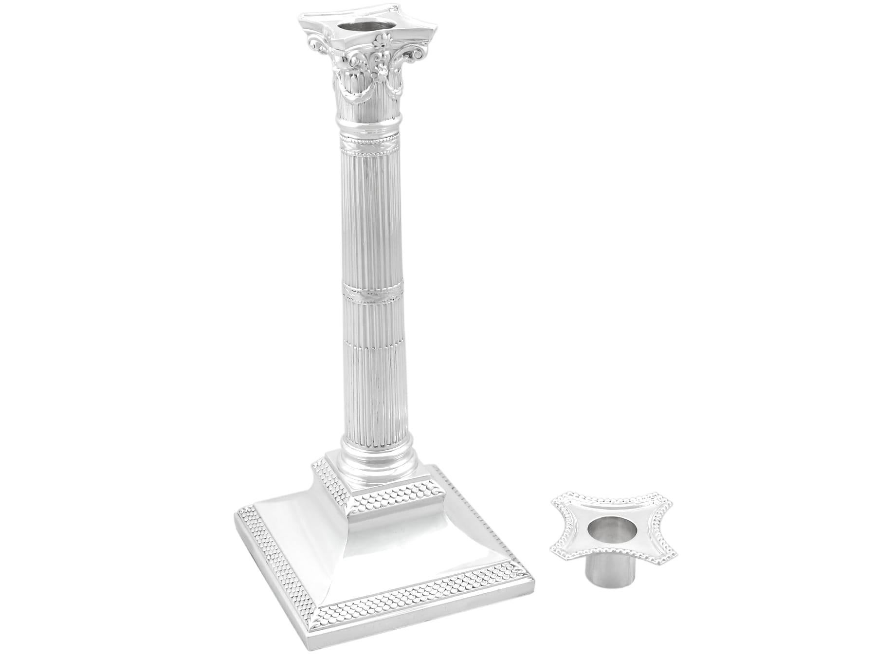 Candelieri antichi vittoriani in argento sterling in vendita 1