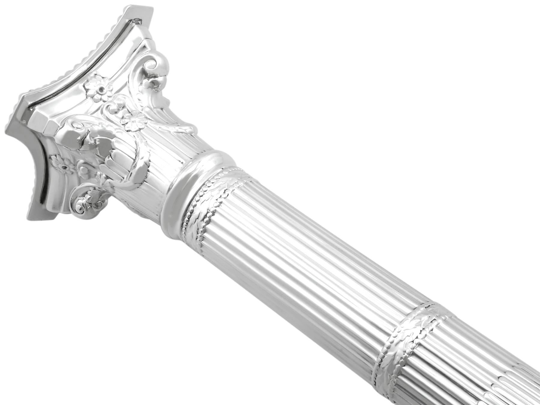 Candelieri antichi vittoriani in argento sterling in vendita 2