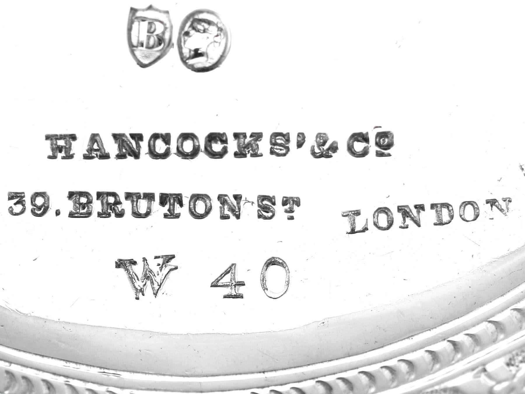 Antique Victorian Sterling Silver Cream Jug For Sale 5