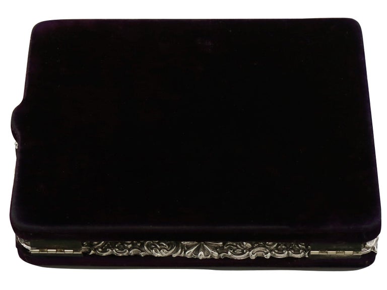 Antique Victorian Sterling Silver Double Photograph Frame, 1900 at 1stDibs