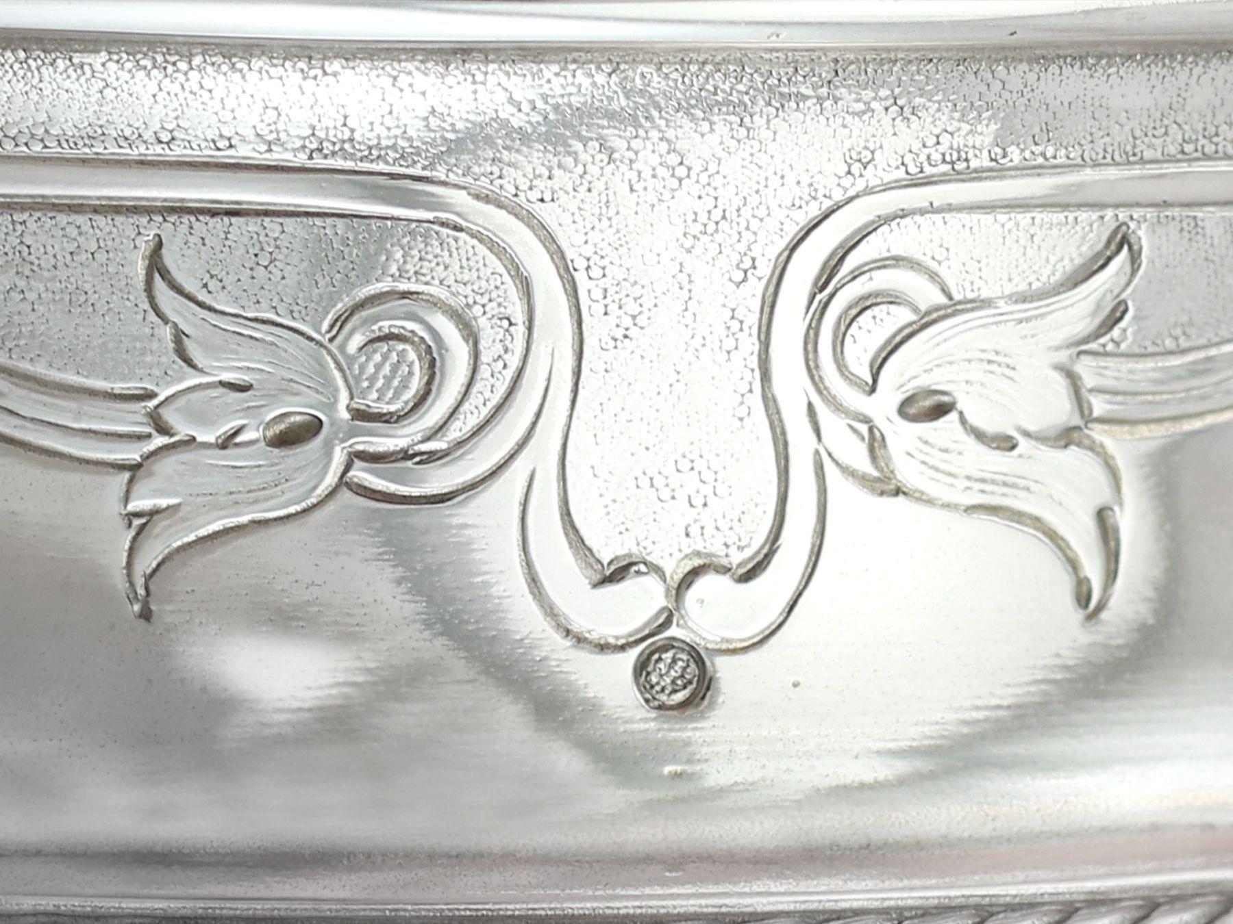 Victorian Sterling Silver Gilt Goblet '1871' For Sale 4