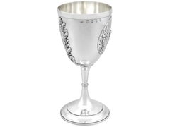 Elkington & Co Ltd Victorian Sterling Silver Goblet