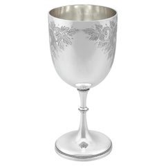 Used Victorian Sterling Silver Goblet '1880'